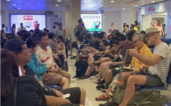 Hơn 1.500 hành khách mắc kẹt vì sân bay Phú Quốc ngập nước