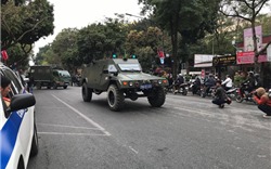 Hà Nội: Đường phố khác lạ trong ngày ra quân trước Hội nghị Thượng đỉnh Mỹ - Triều Tiên