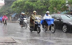 Cảnh báo mưa đá, gió giật mạnh ở Bắc Trung Bộ, Tây Nguyên và Nam Bộ