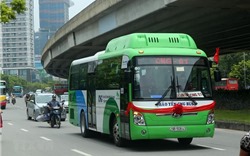 Hà Nội mở thêm 4 tuyến buýt sử dụng nhiên liệu sạch CNG