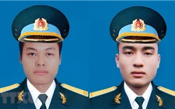 Truy thăng quân hàm cho hai phi công hy sinh tại Khánh Hòa