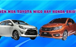 Chênh 43 triệu đồng, nên mua Toyota Wigo hay Honda Brio?