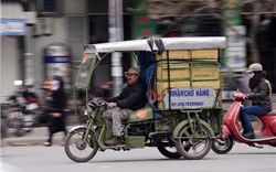 Hà Nội: Phần lớn lái xe 3 bánh chở hàng là thương binh giả