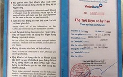 Làm sổ tiết kiệm ngân hàng VietinBank, khách hàng “tá hoả” vì mất gần 800 triệu đồng