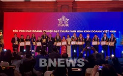 Vinh danh 10 doanh nghiệp đạt chuẩn văn hóa kinh doanh Việt Nam