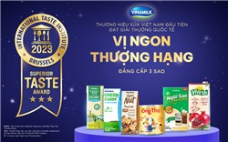Lần đầu tiên Việt Nam có sản phẩm sữa đạt giải cao nhất về vị ngon tại Superior Taste Award