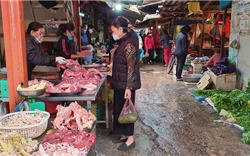 Thị trường ngày 10-4: Siêu thị giảm đến 25% giá thịt lợn