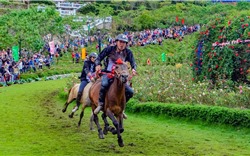 Sa Pa: Du khách phấn khích với giải đua “Vó ngựa trên mây”