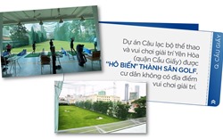 Ai đã biến dự án CLB thể thao và vui chơi giải trí Yên Hòa thành sân tập golf?