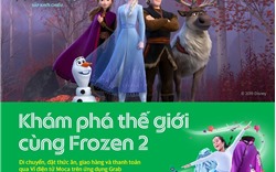 Grab cập nhật ứng dụng, nhanh chóng ‘bắt trend’ Frozen 2