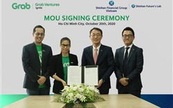 Shinhan và Grab VN ký thoả thuận hợp tác chiến lược