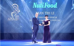 Nutifood lập “hat-trick” giải thưởng về doanh nghiệp và lãnh đạo xuất sắc châu Á
