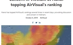 Air Visual đính chính: "Hà Nội không phải là thành phố ô nhiễm nhất thế giới"