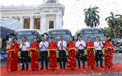 Vinbus khai trương tuyến buýt điện miễn phí E11 