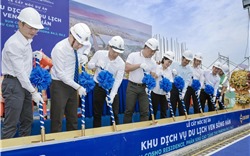 Thi công thần tốc, hai tòa tháp The Panoma ven sông Hàn, Đà Nẵng cất nóc