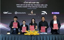 Vinclub hợp tác với hơn 30 thương hiệu hang đầu trong hệ thống TTTM Vincom