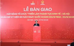 Vingroup bàn giao mặt bằng triển lãm thành tựu kinh tế - xã hội kỷ niệm 80 năm 