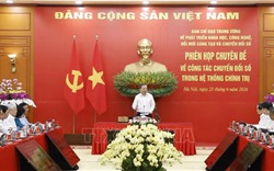 Chuyển đổi số hệ thống chính trị: Phát triển dữ liệu, nền tảng dùng chung