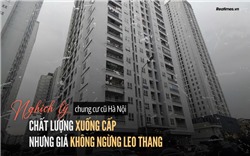 Hà Nội: Giá rao bán chung cư cũ chưa có sổ hồng vượt ngưỡng 120 triệu đồng/m2 