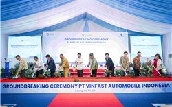 Vinfast chính thức động thổ nhà máy lắp ráp xe điện tại Indonesia 