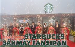 Fansipan chính thức có cửa hàng Starbucks cao nhất châu Á 
