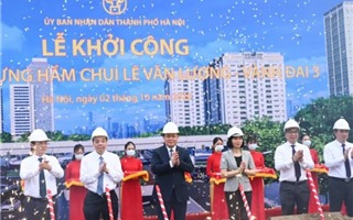 Hà Nội: Khởi công hầm chui nút giao Lê Văn Lương - Vành đai 3