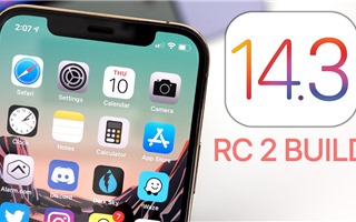 Apple phát hành bản cập nhật iOS 14.3 và iPadOS 14.3 RC 2