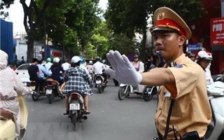 Hà Nội: Cấm một số tuyến đường trung tâm phục vụ Hội nghị cấp cao ASEAN 37
