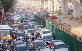 Xử lý hàng loạt công trường gây ùn tắc giao thông Hà Nội