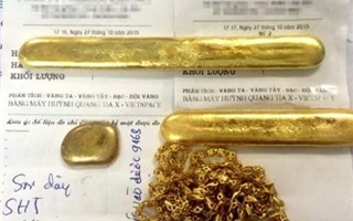 Tiệm vàng bị lừa 58kg vàng giả, người mua thận trọng