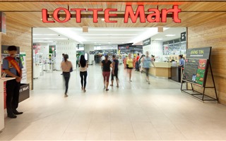 Vietcombank ưu đãi khách hàng mua sắm tại Lotte Mart nhân dịp 20-11