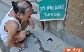Hà Nội: Gia đình 6 người “choáng váng” nhận hóa đơn nước 1.000 số