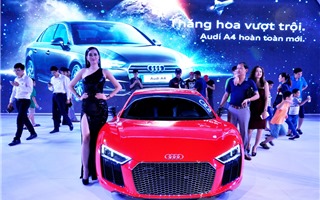 Siêu xe Audi R8 V10 Plus xuất hiện tại Hà Nội