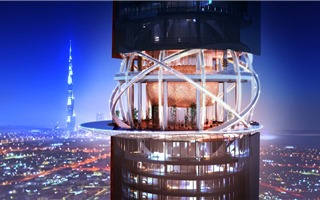 Dubai xây khách sạn 2 tỷ USD chọc trời đầu tiên trên thế giới tích hợp rừng nhiệt đới nhân tạo