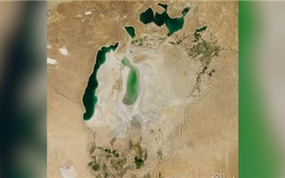 Biển Aral tại Trung Á sắp bị xóa sổ khỏi bản đồ thế giới.