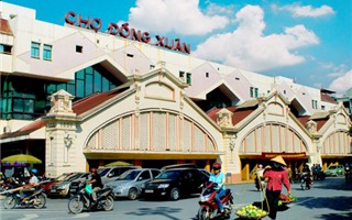 Chợ Đồng Xuân tại Hà Nội sẽ được xây mới