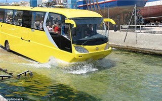 Tháng 6 và tháng 9/2017 Sài Gòn sẽ có tuyến xe buýt đầu tiên trên sông
