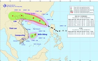 Tin bão mới nhất: Bão số 7 Pakhar và áp thấp nhiệt đới trên Biển Đông