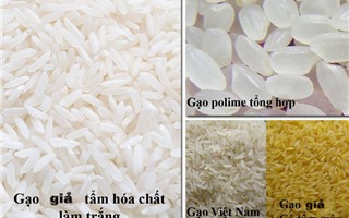 6 cách phân biệt gạo thật, gạo giả bán tràn lan trên thị trường