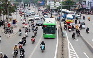 Hà Nội đề xuất cho phép các phương tiện sử dụng làn BRT