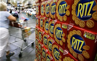 Thu hồi bánh quế Ritz Crackers do nguy cơ nhiễm khuẩn salmonella