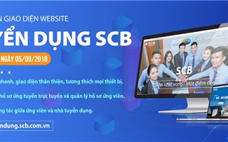 SCB ra mắt website tuyển dụng mới gia tăng tương tác với các ứng viên