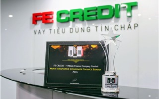 FE Credit đoạt giải "Thương hiệu TCTD đột phá nhất châu Á" năm 2018 của tạp chí Global Brands