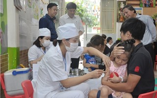 Phấn đấu 95% trẻ được tiêm chủng bổ sung vắc xin Sởi - Rubella
