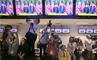 Truyền thông quốc tế cấp tập chuẩn bị cho cuộc gặp Trump - Kim ở Hà Nội