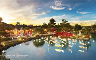 Vườn Nhật quy mô hơn 6ha - nghệ thuật cân bằng cuộc sống tại Vinhomes Smart City