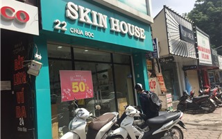 Chuỗi cửa hàng Skin house: Mỹ phẩm không nhãn phụ “núp bóng” hàng xách tay?