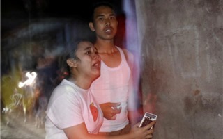 Hình ảnh trận động đất kinh hoàng tại Indonesia khiến 82 người thiệt mạng