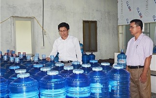 Hà Nội phát hiện gần 100 cơ sở sản xuất nước uống vi phạm