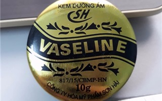 Không đảm bảo chất lượng, kem dưỡng ẩm vaseline SH bị thu hồi trên toàn quốc